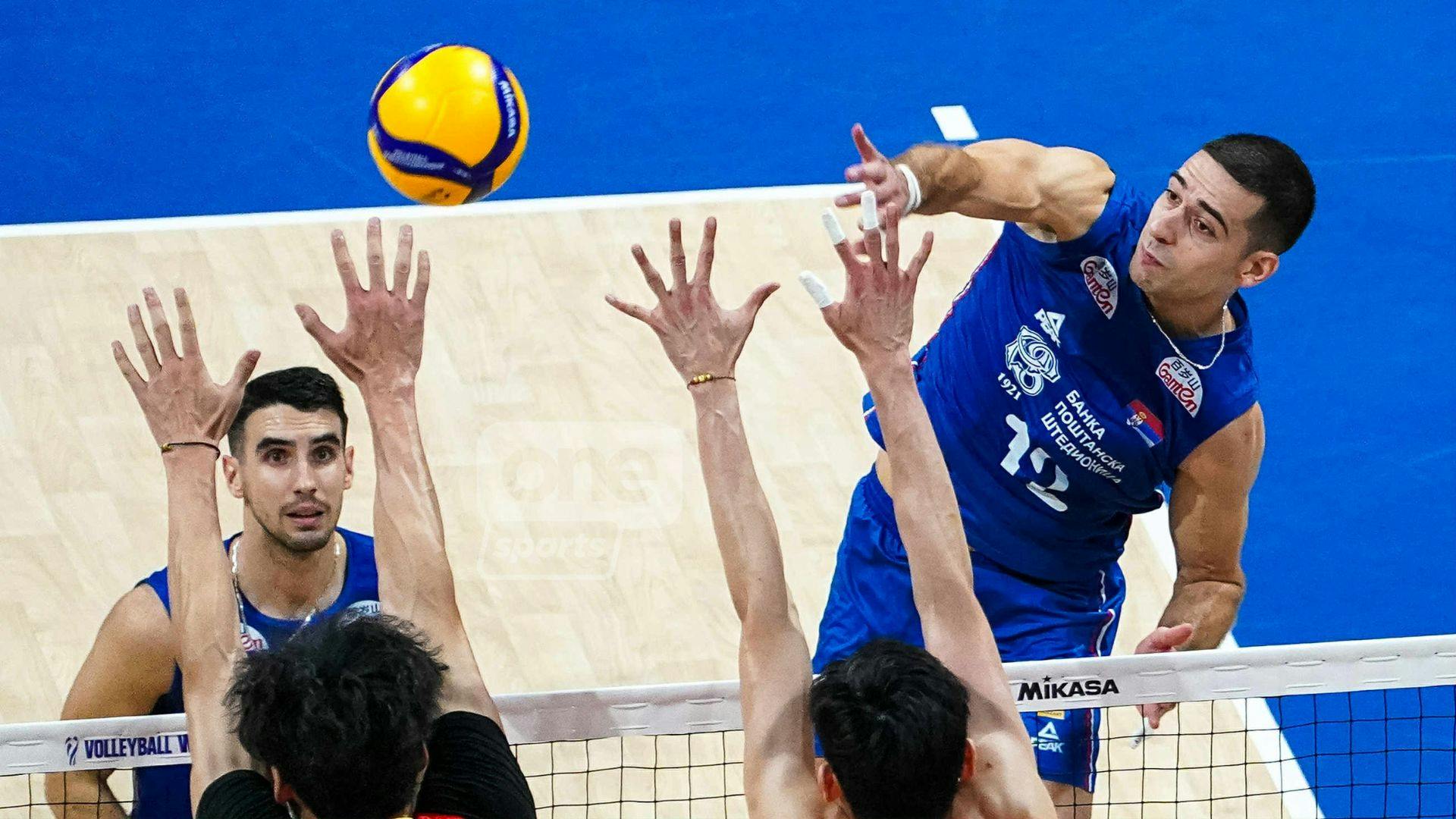 Serbia keeps Round of 16 hopes alive with sweep of China in FIVB World Championship